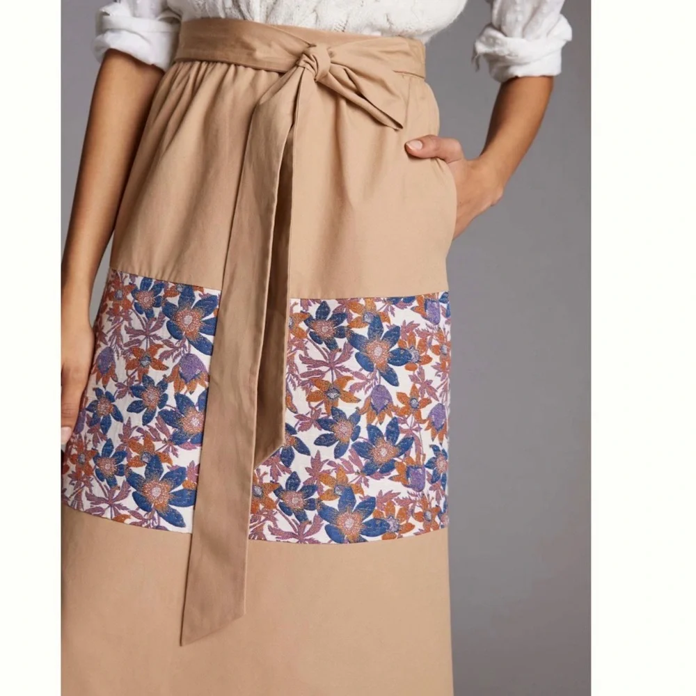 NWT Sachin & Babi Jacquard Tiered Maxi Skirt - Picture 3 of 12